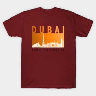 Dubai typography design T-Shirt